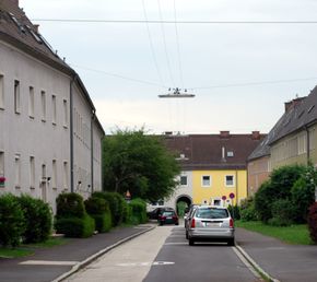Scheibenpogenstraße, Blick Richtung Süden