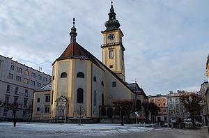 Die Stadtpfarrkirche, Pfarrkirche der Gemeinde