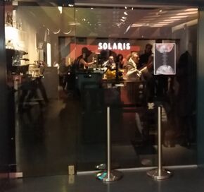 Blick in den Barraum des Solaris