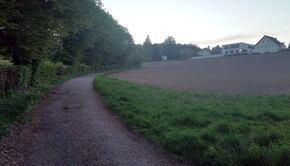 Brunnwiese, Blick vom Diözesanhaus Richtung Nordwesten