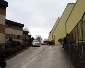 Brändströmweg, Blick Richtung Süden