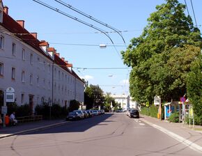 Im Haidgattern, Blick von In der Neupeint nach Norden
