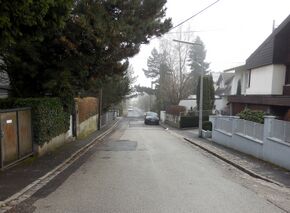 Marschnergasse, Blick Richtung Südosten