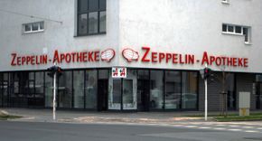 Zeppelin-Apotheke, an der Wiener Straße
