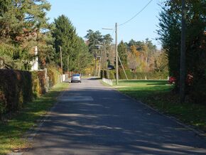 Höniggasse bei der Purschkastraße, Blick Richtung Nordosten