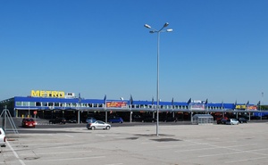 Der Metro-Großmarkt am Franzosenhausweg