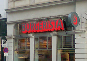 Burgerista-Filiale Landstraße.