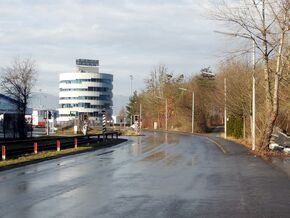 Saxingerstraße, Blick Richtung Nordwesten