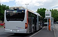 Bus der Linie 25 in der Haltestelle Parkbad