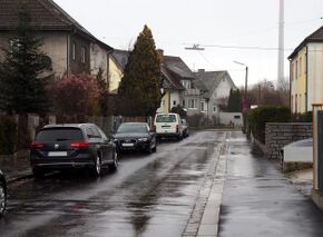 Willemerstraße, Blick Richtung Osten