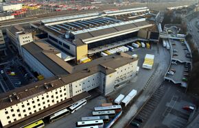 Postverteilzentrum Linz, Blick vom Wissensturm