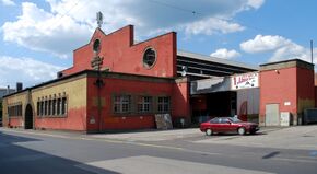 Alte Fleischmarkthalle, Ansicht von der Holzstraße