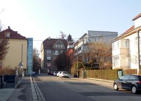 Güntherstraße, Blick Richtung Nordwesten