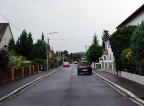 Hoheneckerstraße, Blick Richtung Nordwesten
