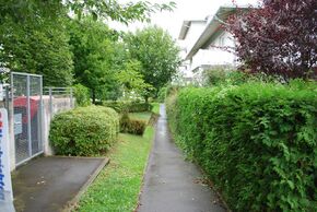 Mitterbauerweg, Blick von der Thürheimerstraße Richtung Norden