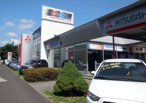 Vorheriger Betrieb am Standort, das Car Center Linz