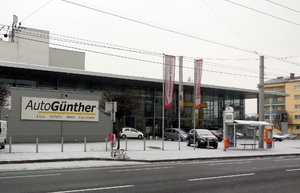 Auto Günther an der Hamerlingstraße