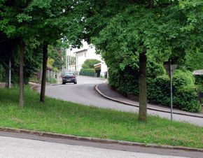 Kampmüllerweg, Blick von der Gründbergstraße