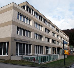 Hochschulfondsgebäude, Ostfassade