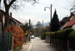 Rotterdamweg, Blick Richtung Westen