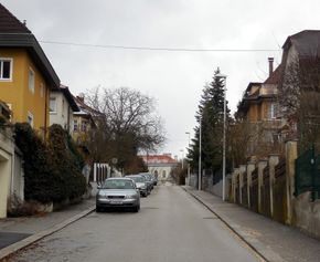 Steinbauerstraße, Blick von der Wischerstraße Richtung Norden