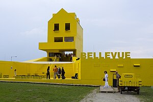 Das "gelbe Haus" Bellevue (cc-by-sa)