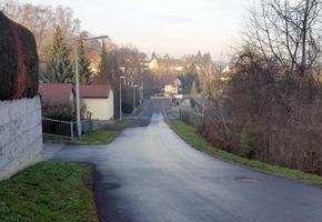 Hofmeindlweg, Blick Richtung Nordosten zur Kudlichstraße