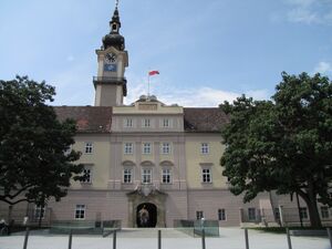 Landhaus Linz Frontansicht