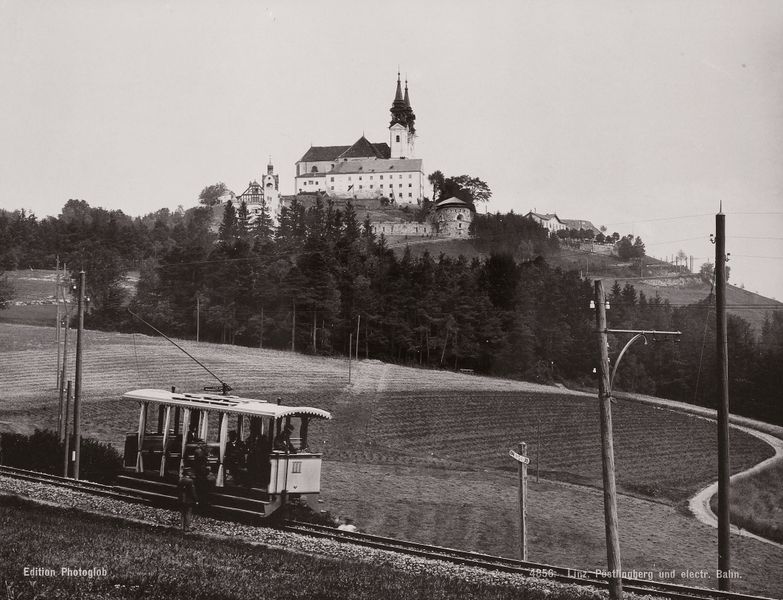 Datei:Pöstlingberg mit Pöstlingbergbahn um 1900.jpg