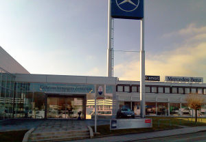 Autohaus Pappas an der Mayrhoferstraße