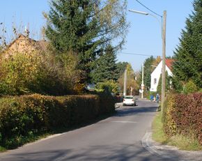 Purschkastraße, Blick Richtung Norden