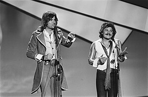 Waterloo & Robinson beim Eurovisions-Soncontest 1976