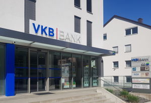 Filiale der VKB-Bank an der Ziegeleistraße