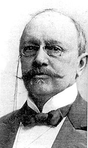 Franz Poche vermutlich bei Amtsantritt im Jahre 1894