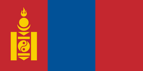 Flagge von Mongolien