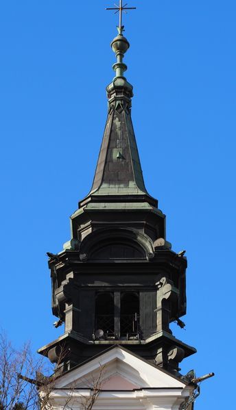 Datei:Pöstlingbergkirche Turm Detail.jpg