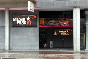 Eingangsbereich des Musikpark A1