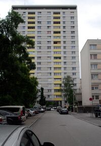 Vierthalerstraße, Blick Richtung Südosten