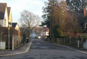 Herstorferstraße, Blick von der Hanriederstraße Richtung Osten