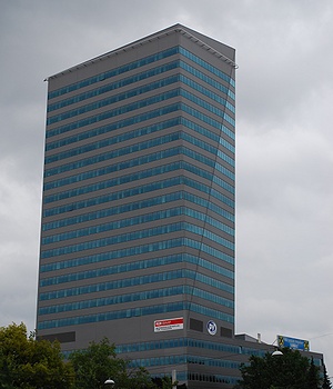 Das Finanzamt Linz befindet sich im Terminal Tower