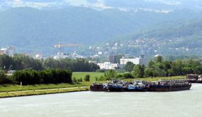 Gelände des Segelflugplatzes an der Donau
