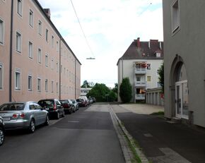 Haerdtlstraße, Blick Richtung Südosten