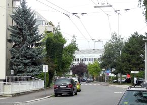 Darrgutstraße, Blick Richtung Norden