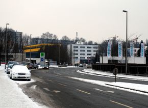 Wolfgang-Pauli-Straße, Blick Richtung Westen