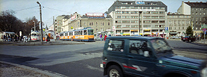Der Platz im Jahr 1992