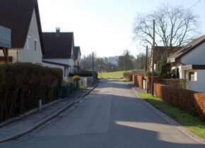 Maidwieserstraße, Blick Richtung Süden