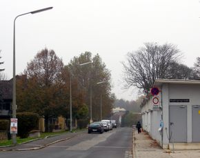 Maderspergerstraße, Blick von der Ramsauerstraße Richtung Norden