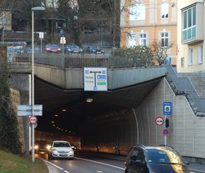 Römerbergtunnel, Südportal