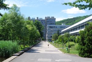 Blick über den JKU-Campus