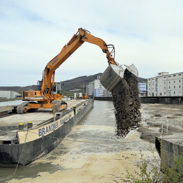 Datei:Verlandung des Linzer Hafens von OHSieLi.jpg